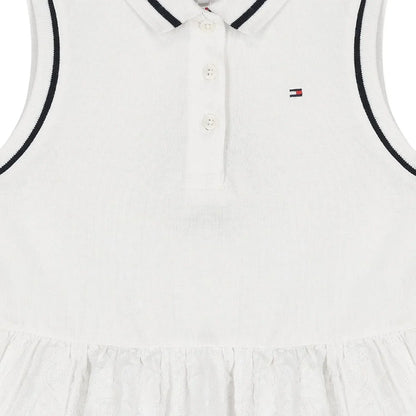 K BRODERIE ANGLAISE POLO SLVLS 39250 - LUX54