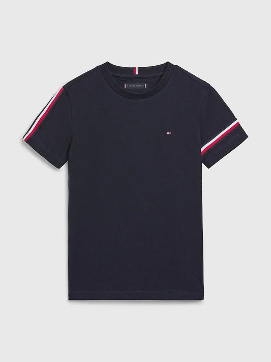 K GLOBAL STRIPE TEE S/S 211857 - LUX54