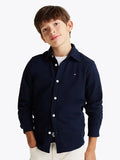 K MICRO WAFFLE REG SHIRT LS 35918 - LUX54
