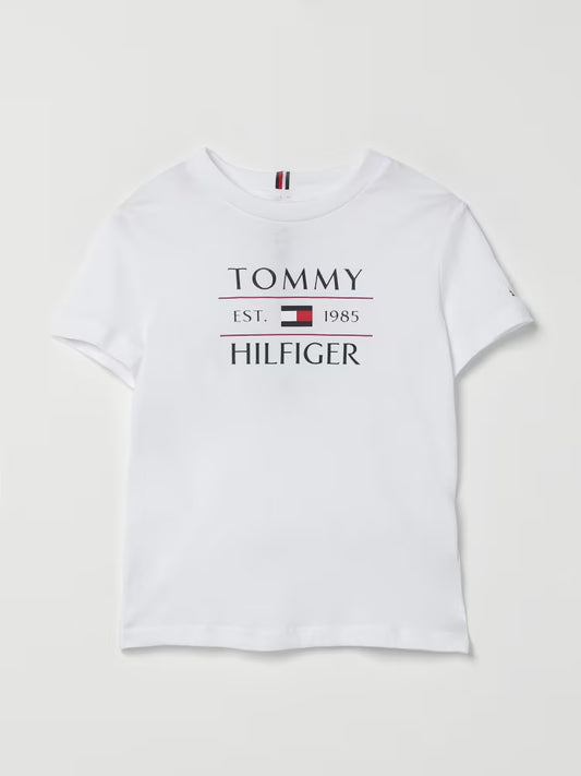 K TOMMY FLAG HILFIGER REG TEE SS 38404 - LUX54