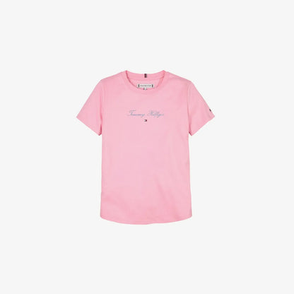 K TOMMY SCRIPT SLIM TEE SS 36228 - LUX54