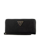 LAUREL II SLG LARGE ZIP AROUND BLA - LUX54