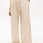 LINEN MIX RLXD STRAIGHT PANTS 241027 - LUX54