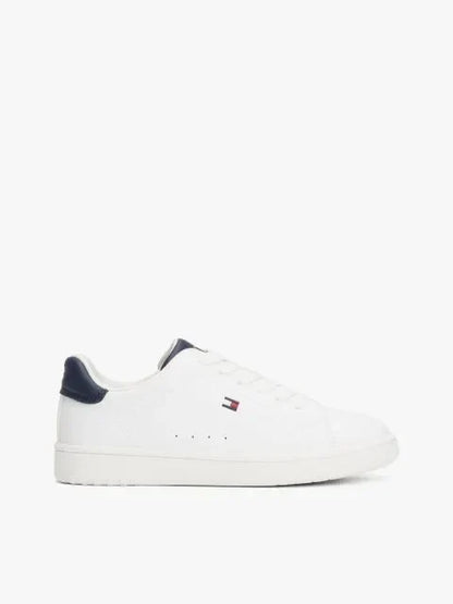 LOW CUT LACE-UP SNEAKER WHITE/B 37929 - LUX54