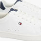 LOW CUT LACE-UP SNEAKER WHITE/B 37929 - LUX54