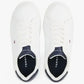 LOW CUT LACE-UP SNEAKER WHITE/B 37930 - LUX54