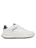 LOW CUT LACE-UP SNEAKER WHITE/B 37953 - LUX54
