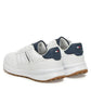 LOW CUT LACE-UP SNEAKER WHITE/B 37954 - LUX54