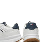 LOW CUT LACE-UP SNEAKER WHITE/B 37954 - LUX54