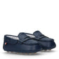 LOW CUT SHOE BLUE 37698 - LUX54