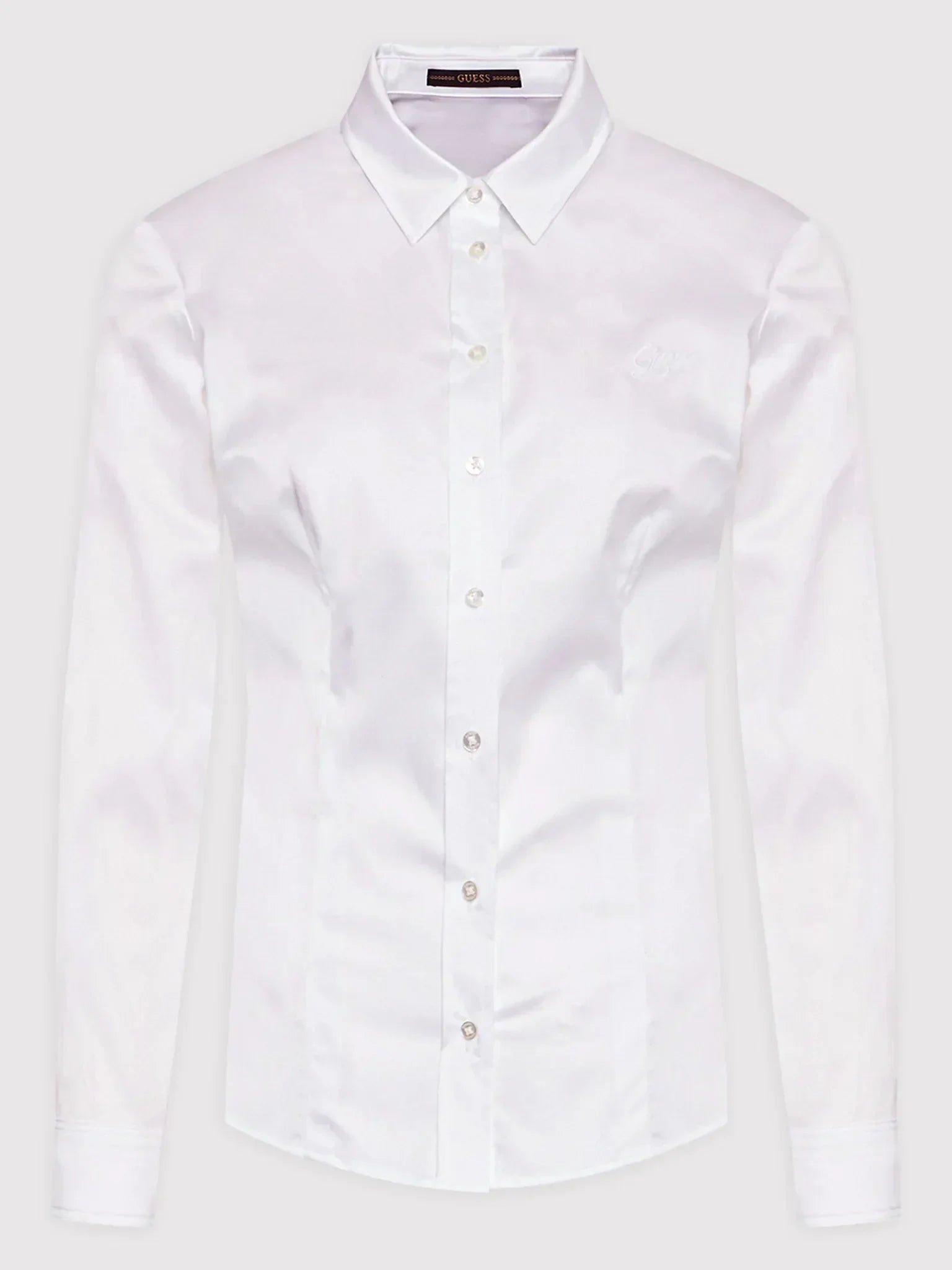 LS CATE SHIRT - SILKY TOUCH STR SATIN W2YH41WAF10 G011 - LUX54