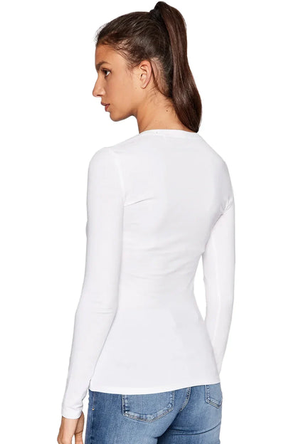 LS CN ICON TEE - ORGANIC STRETCH JERSEY 180 W2YI47J1311 G011 - LUX54