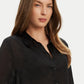 LS MARTHE LOGO SHIRT JBLK - LUX54