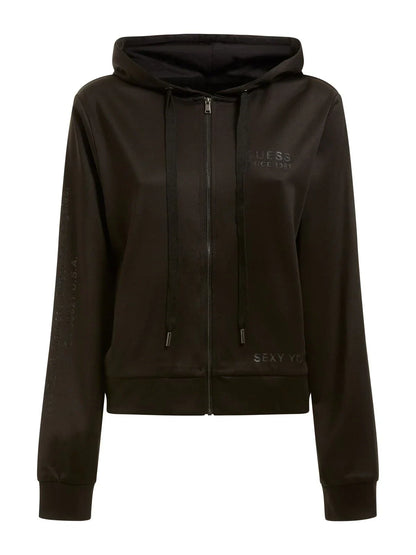 MARTHE SWEATSHIRT - ECO POLISH PONTE W2BQ15KB7K2 JBLK - LUX54