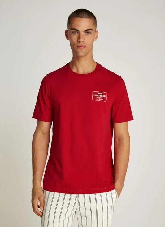 MONOTYPE PRINTED LABEL TEE 237481 - LUX54