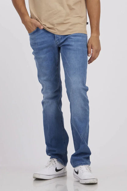 N.S-MENS STRAIGHT DENIM-BLUE D 1-180241H - LUX54