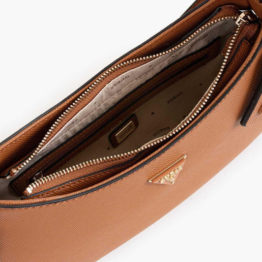 NOELLE II TOP ZIP SHOULDER BAG LGC - LUX54