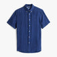 PIGMENT DYED LINEN RF SHIRT S/S 229777 - LUX54