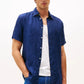 PIGMENT DYED LINEN RF SHIRT S/S 229777 - LUX54