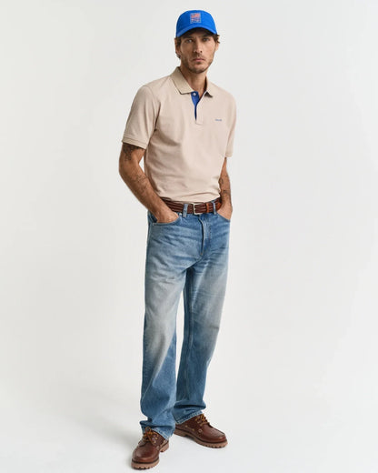 REG CONTRAST PIQUE SS POLO 277 - LUX54