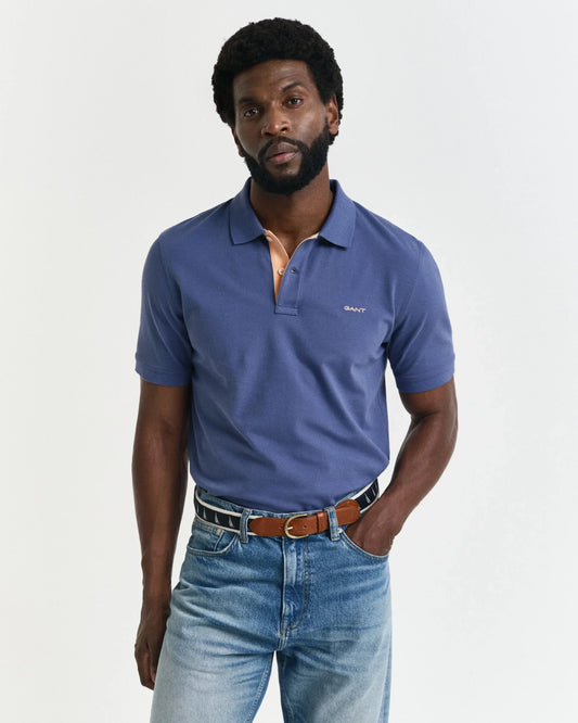REG CONTRAST PIQUE SS POLO 401 - LUX54