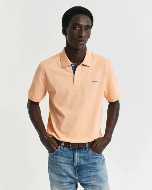 REG CONTRAST PIQUE SS POLO 848 - LUX54