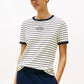 REG MONOTYPE STRIPE C-NK SS 240970 - LUX54