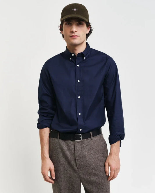 REG PINPOINT OXFORD SHIRT 410 - LUX54