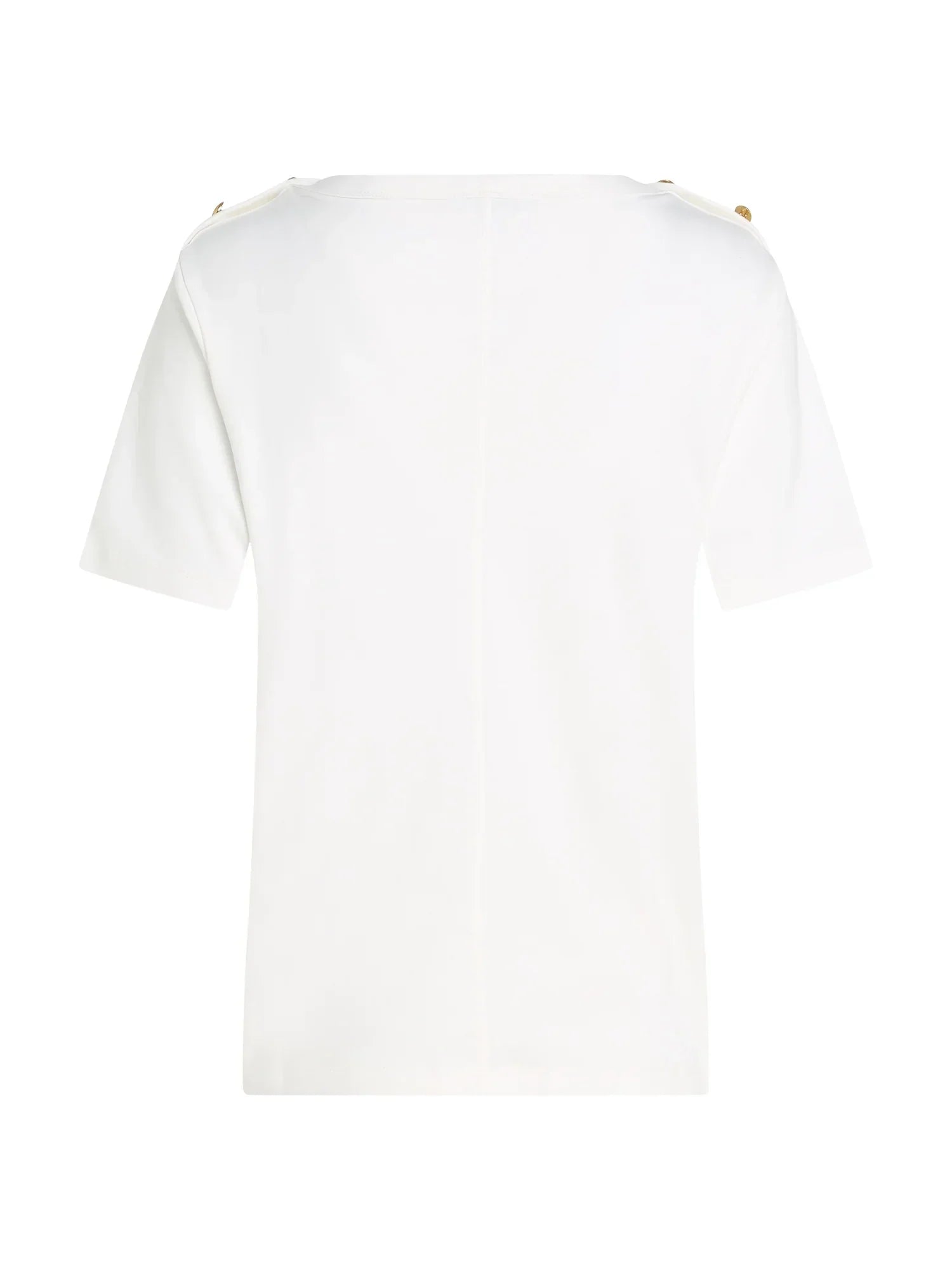 REG STRIPE GOLD BTN C-NK SS 235665 - LUX54