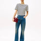 REG STRIPE GOLD BTN C-NK SS 240912 - LUX54
