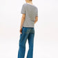 REG STRIPE GOLD BTN C-NK SS 240912 - LUX54