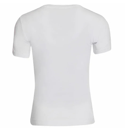 ROUND LOGO TEE - MID ORGANIC STRETCH JERSEY 180 W3GI38J1314 G011 - LUX54