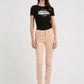 ROUND LOGO TEE - MID ORGANIC STRETCH JERSEY 180 W3GI38J1314 JBLK - LUX54