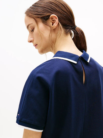 SCRIPT CREW-NK POLO SS 241033 - LUX54
