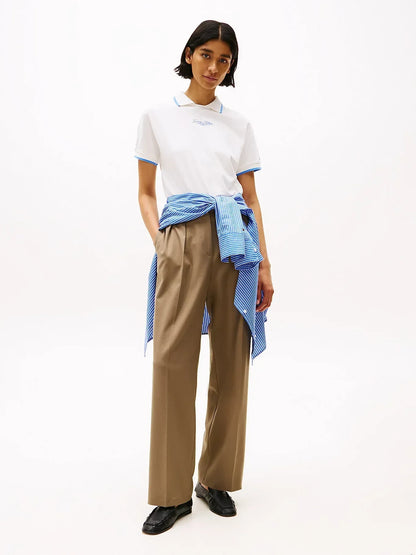 SCRIPT CREW-NK POLO SS 241034 - LUX54