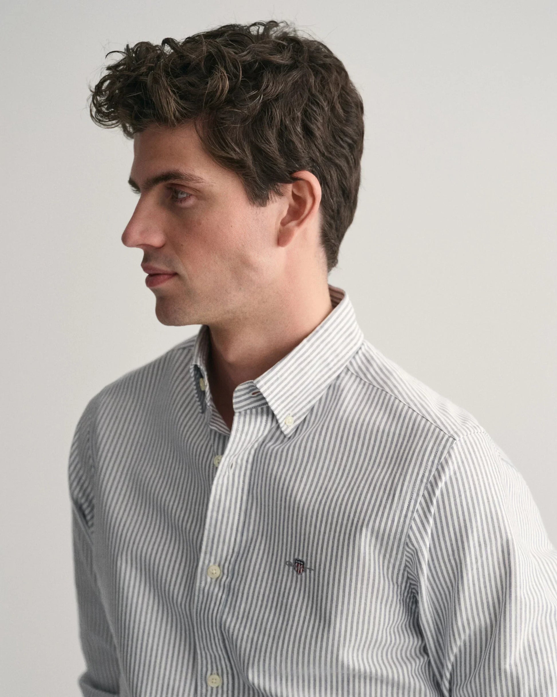 SLIM CLASSIC OXFORD STRIPE SHIRT 423 - LUX54