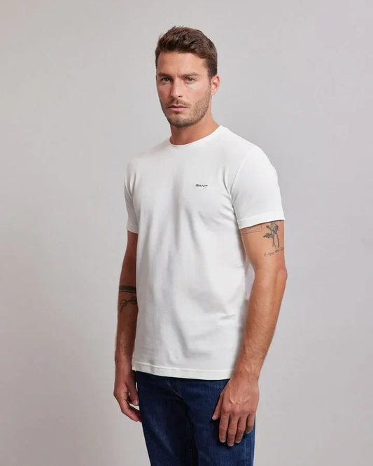 SLIM CONTRAST PIQUE SS TSHIRT 110 - LUX54