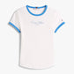 SLIM SCRIPT T-SHIRT SS 240969 - LUX54