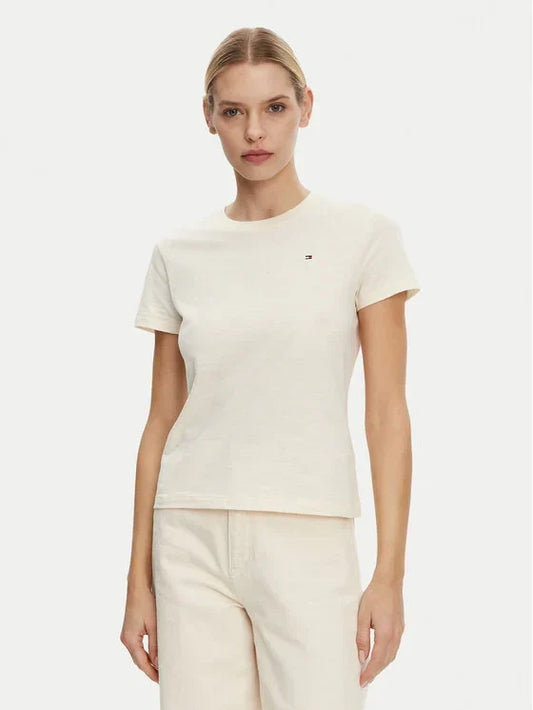 SLIM SLUB C-NK SS 240940 - LUX54