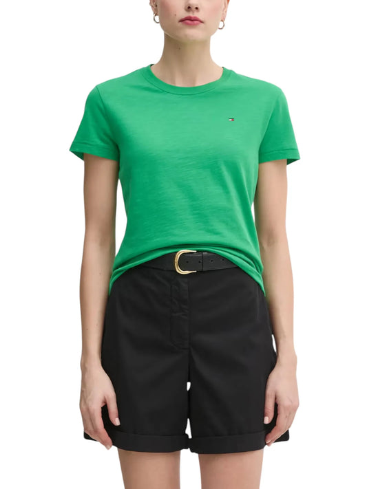 SLIM SLUB C-NK SS 240941 - LUX54