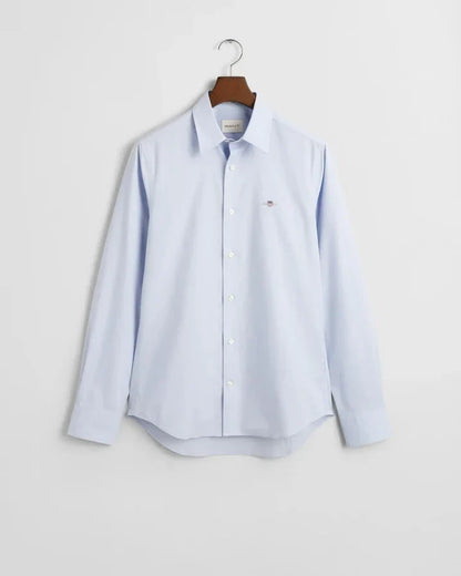 SLIM STRETCH POPLIN SHIRT 455 - LUX54