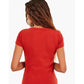 SS CN BRYANNA TEE - STRETCH JERSEY 180 SOLID W2YI28J1300 A50G - LUX54