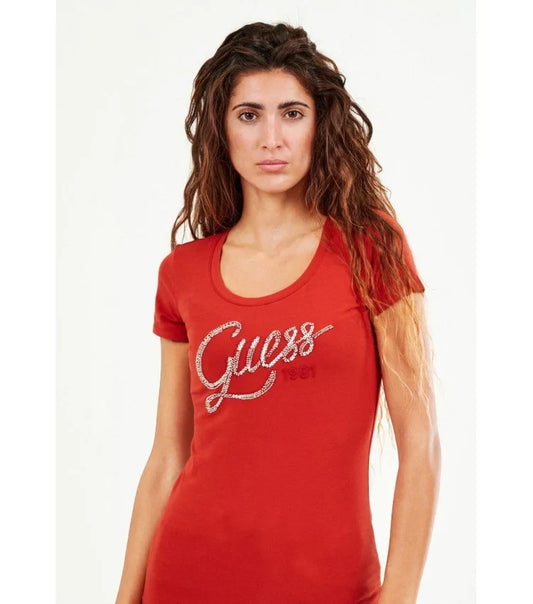 SS CN BRYANNA TEE - STRETCH JERSEY 180 SOLID W2YI28J1300 A50G - LUX54