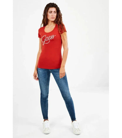SS CN BRYANNA TEE - STRETCH JERSEY 180 SOLID W2YI28J1300 A50G - LUX54