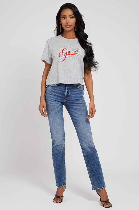 SS CN LEONTINA TEE - SLUB SPRING JERSEY W2GI40KB3P0 LMGY - LUX54
