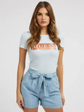SS CN ROUND LOGO TEE - MID ORGANIC STRETCH JERSEY 180 W3GI38J1314 G7EJ - LUX54