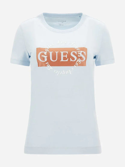 SS CN ROUND LOGO TEE - MID ORGANIC STRETCH JERSEY 180 W3GI38J1314 G7EJ - LUX54