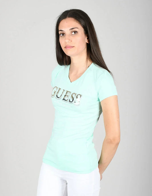 SS VN TRINE TEE - STRETCH JERSEY 180 SOLID W2GI05J1300 A80A - LUX54