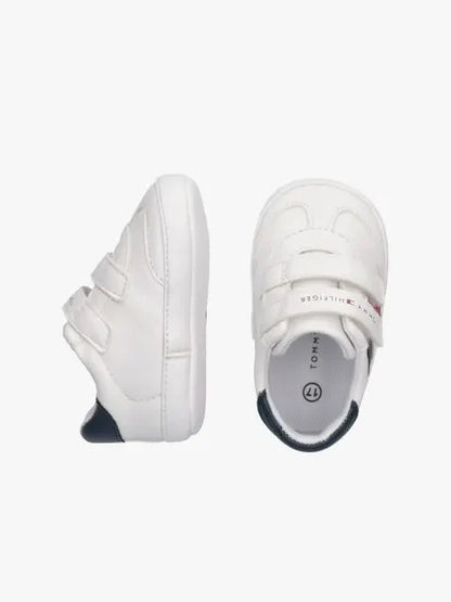 STRIPE LOW CUT VELCRO SNEAKER W 37701 - LUX54