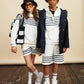 T BRETON STRIPE SWEATSHORTS 213567 - LUX54